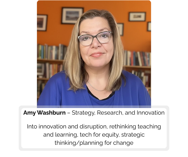 Amy Washburn - Strategy, Research, and Innovation