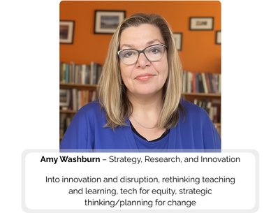 Amy Washburn - Strategy, Research, and Innovation